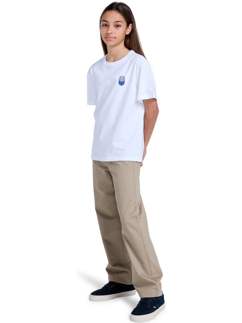 Polera-Manga-Corta-Niño-Ambition-Blanca-Element