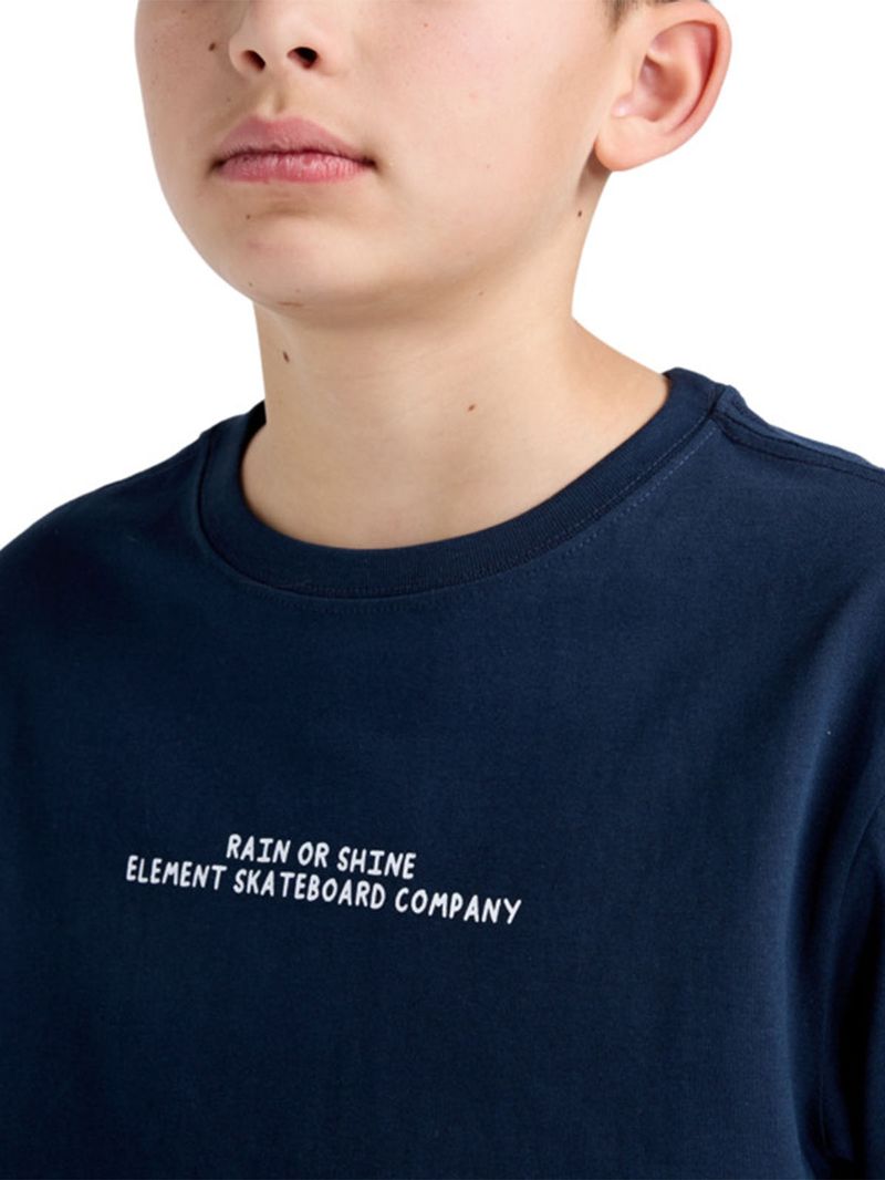 Polera-Manga-Corta-Niño-Rain-Or-Shine-Azul-Element