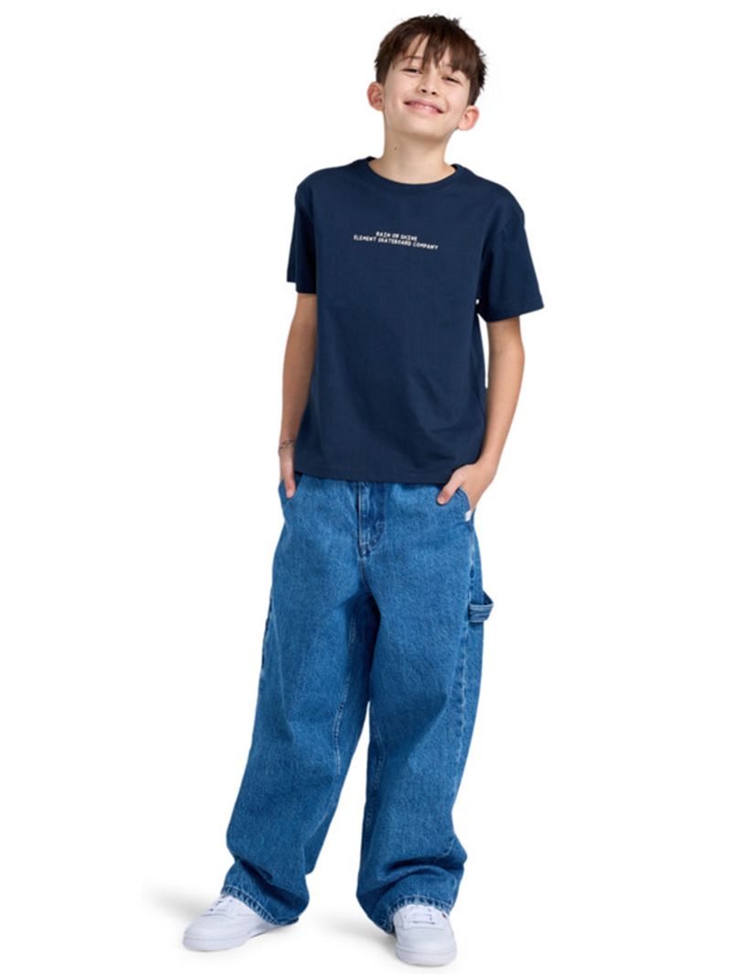 Polera-Manga-Corta-Niño-Rain-Or-Shine-Azul-Element