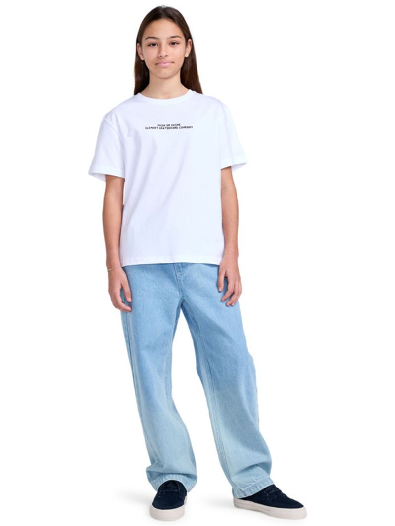Polera-Manga-Corta-Niño-Rain-Or-Shine-Blanca-Element