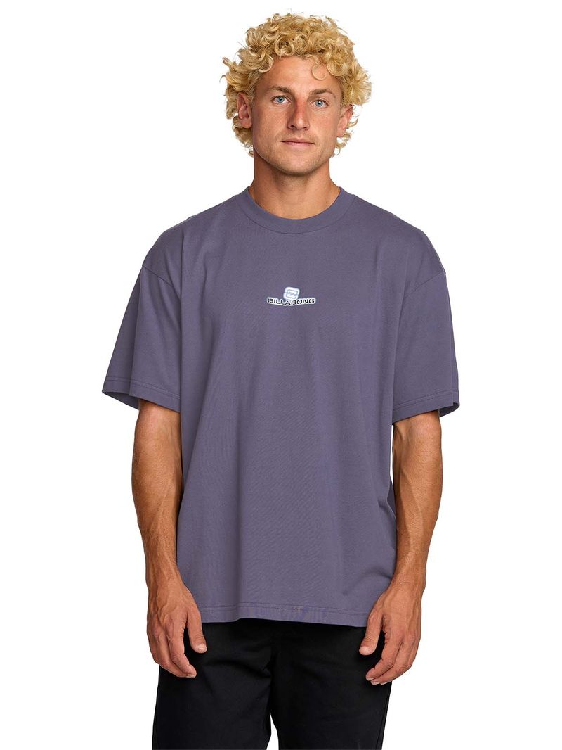 Polera m/c Hombre Spec Azul Billabong