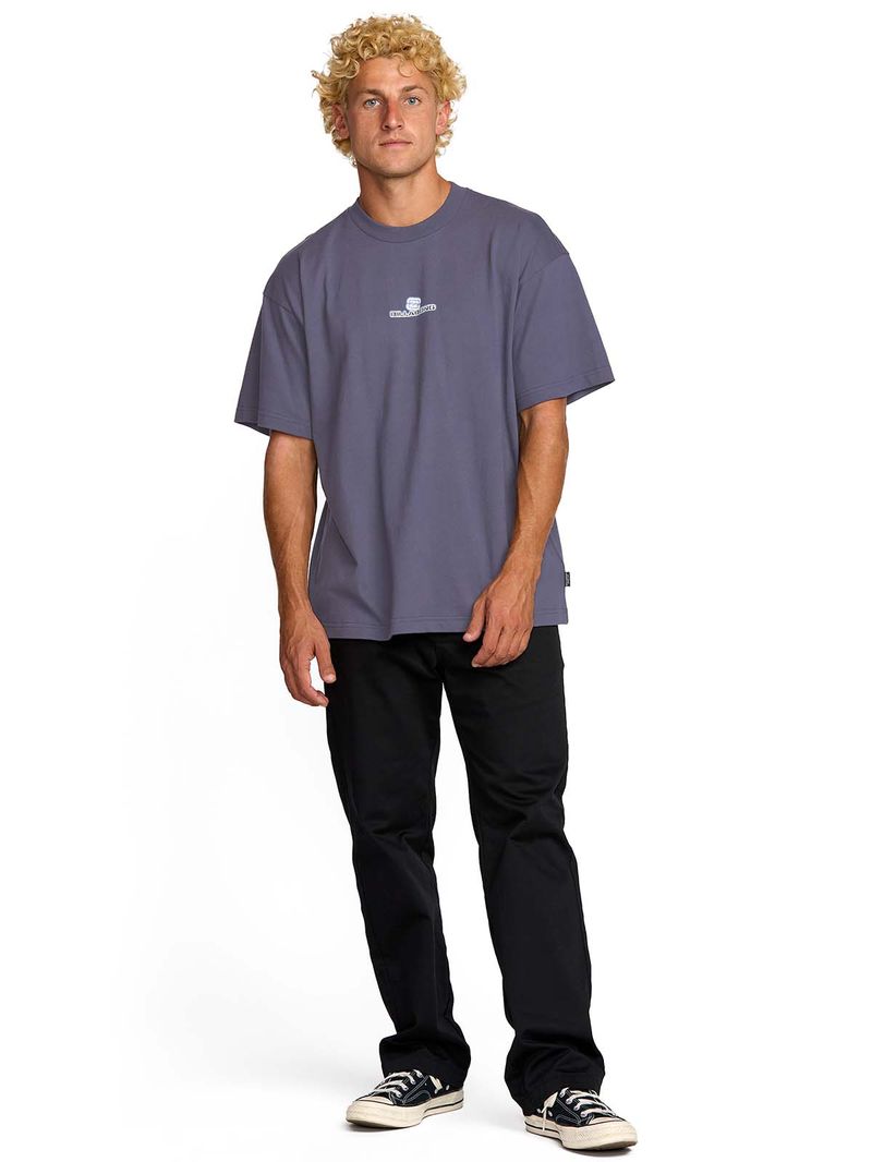 Polera m/c Hombre Spec Azul Billabong