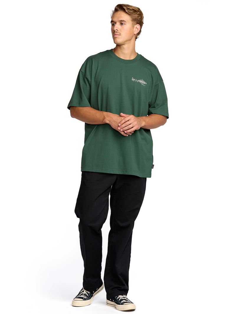 Polera m/c Hombre Spec Verde Billabong