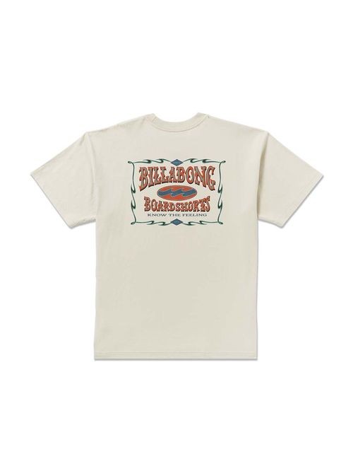 Polera m/c Hombre Double spread og Blanco Billabong