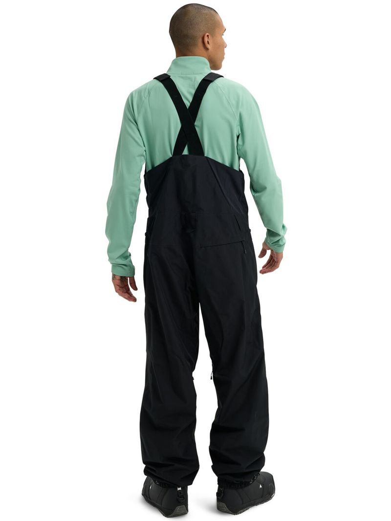 Pantalon de nieve Hombre Reserve 2L Relax Bib Negro Burton