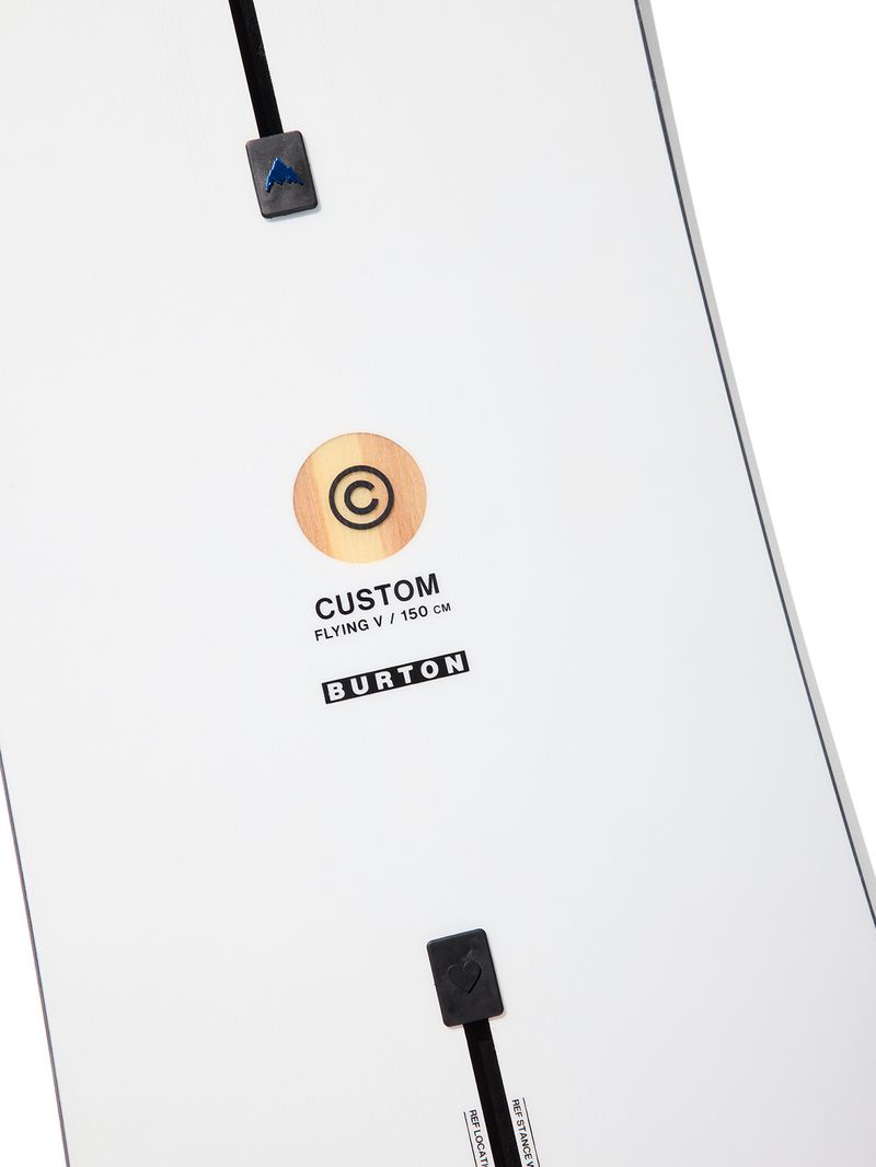 Tabla Snowboard Hombre Custom Flying V Blanco Burton