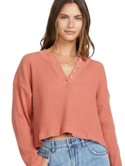 Sweater Mujer Good Catch Naranjo Billabong