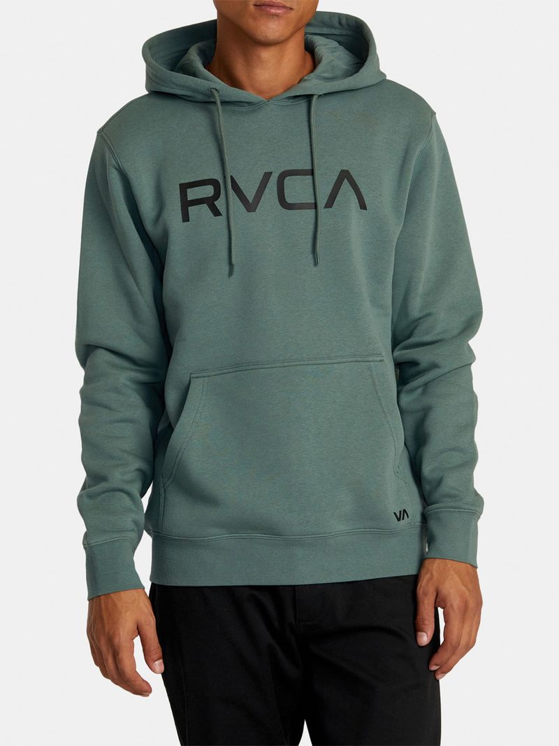 Poleron Hombre Big RVCA Hoodie Verde