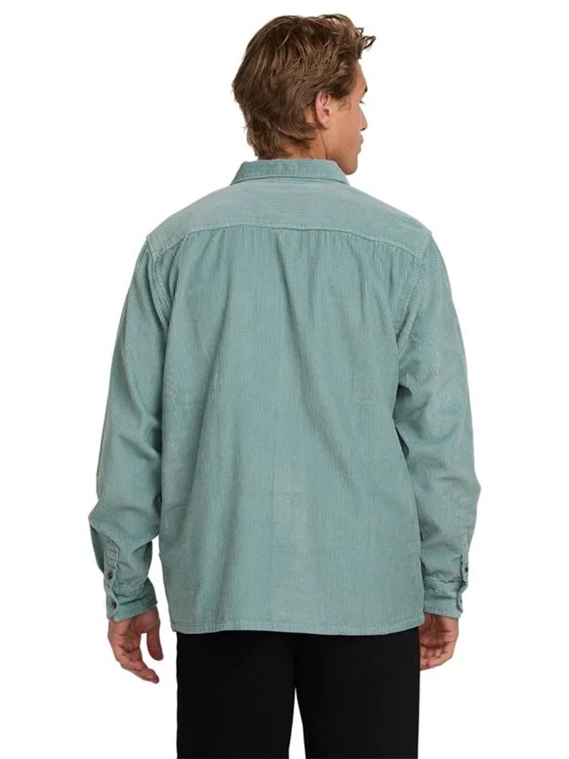 Camisa Cotelé Hombre Bong Days Azul Billabong