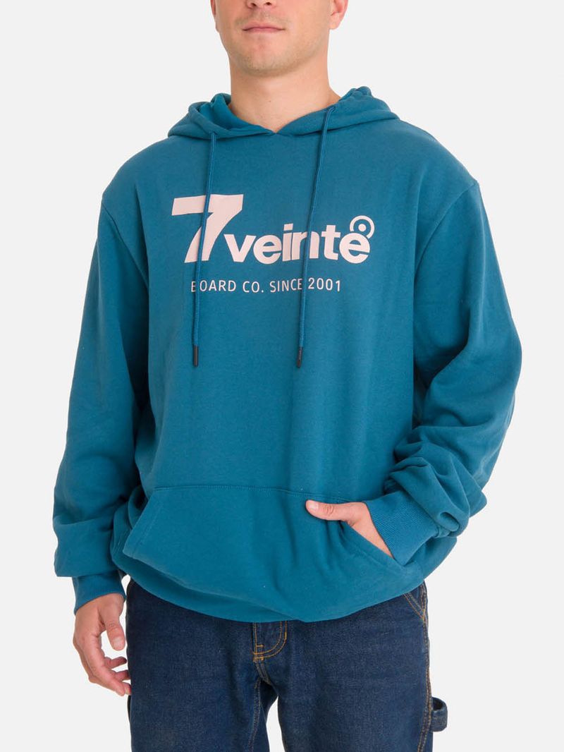 Poleron Hombre Board Co. Azul 7Veinte