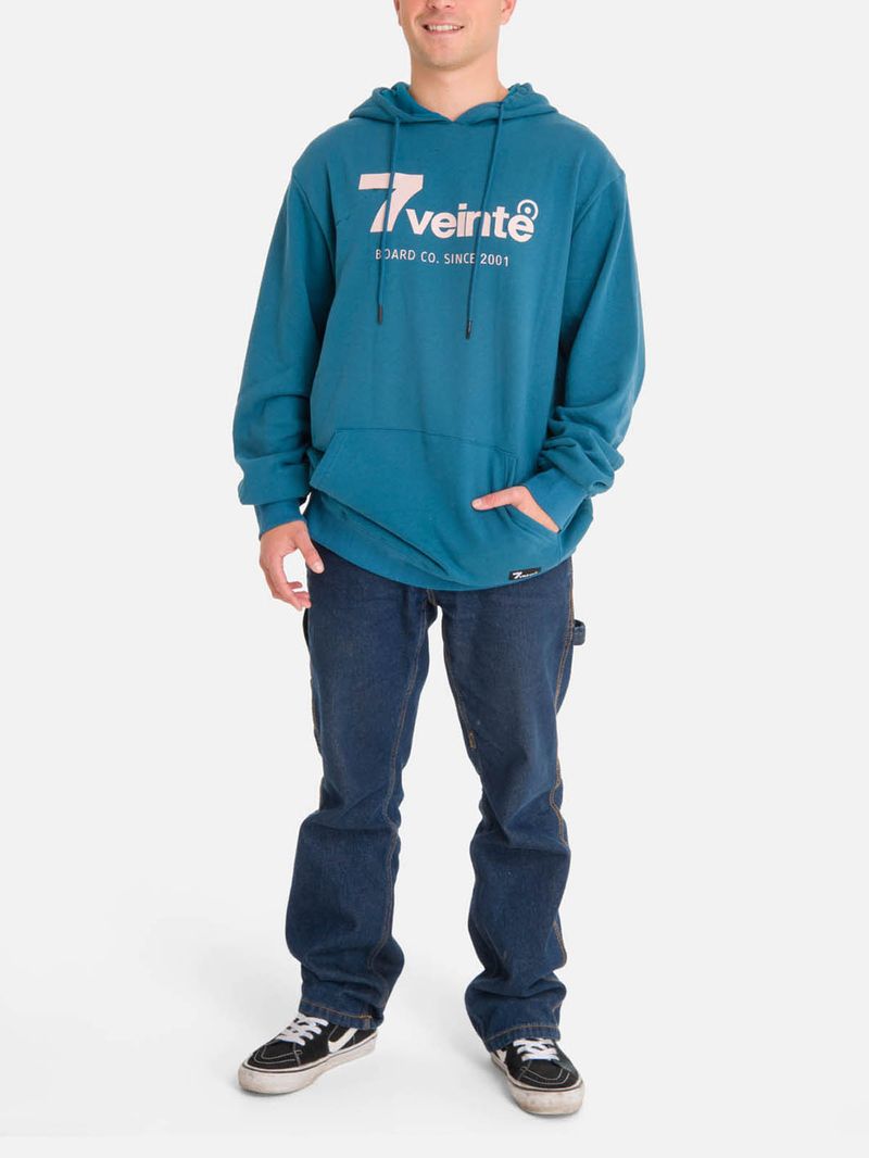 Poleron Hombre Board Co. Azul 7Veinte