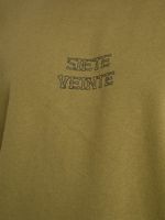 Poleron Hombre 7Bones Verde 7Veinte