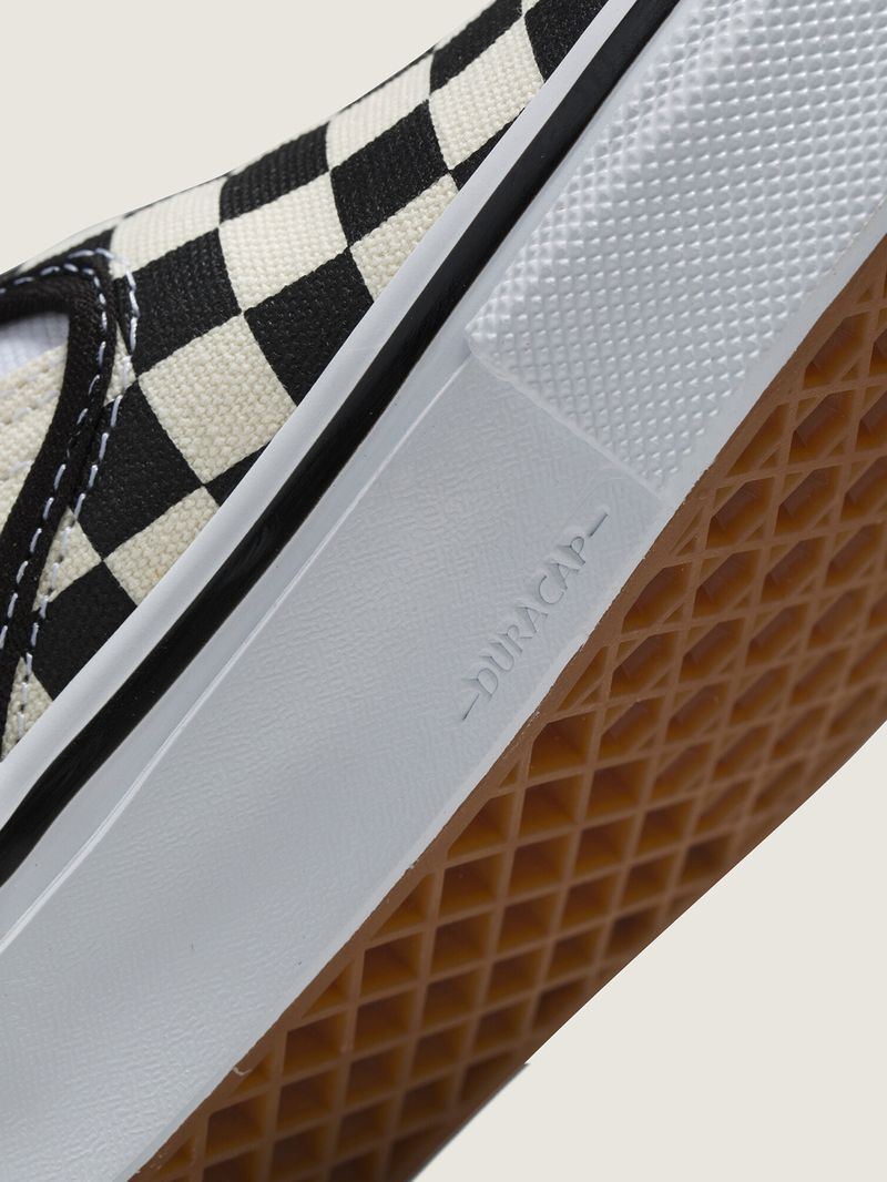 Zapatillas Mn Skate Slip-On (Checkerboard) Black/Off White