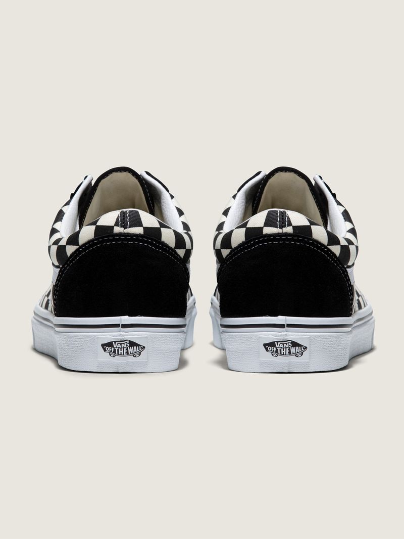 Zapatillas Ua Old Skool (Primary Check) Black/White