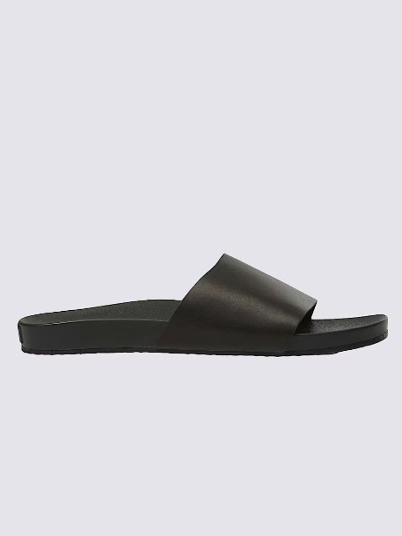 Sandalias Decon Slide (Leather)Black
