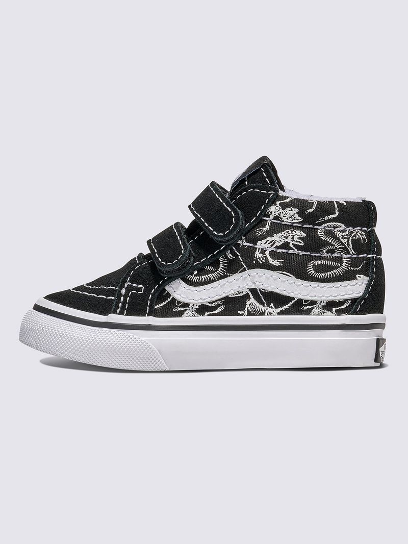 ZAPATILLA C/CANA NINO SK8-MID REISSUE V NEGRO VANS