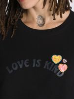 Polera Love Is Kind Twofer Black