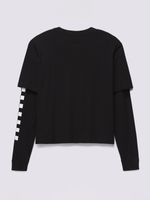 Polera Love Is Kind Twofer Black