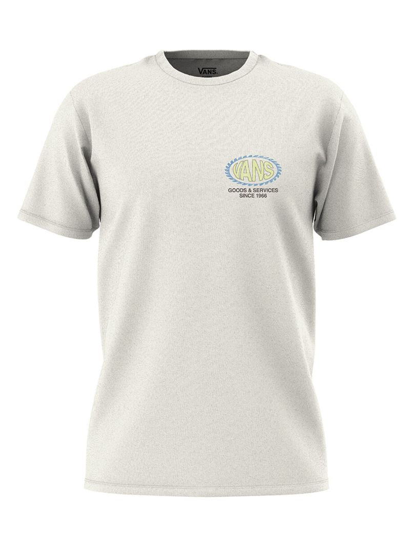 POLERA M/C NINO SHREDDLER SS BLANCO VANS