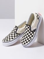 Zapatillas Niño Classic Slip-On Black/Wht