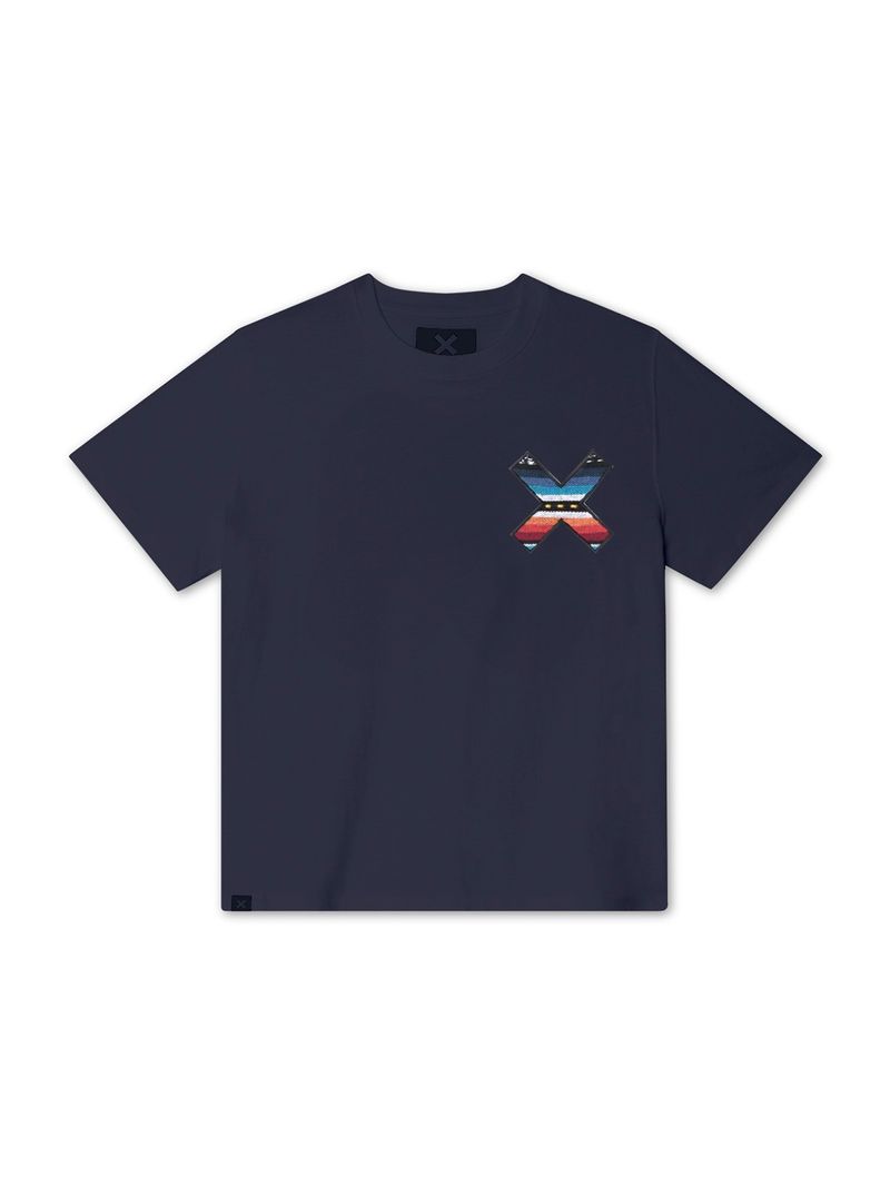 Polera M/C Unisex Classic Tee Azul Blue Banana