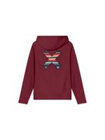 Poleron Unisex Classic Hoodie Burdeo Blue Banana