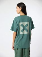 Polera M/C Unisex Nature Tee Verde Oscuro Blue Banana