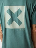 Polera M/C Unisex Nature Tee Verde Oscuro Blue Banana