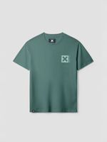 Polera M/C Unisex Nature Tee Verde Oscuro Blue Banana