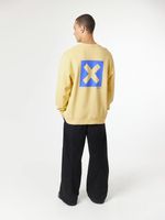 Poleron Unisex Nature Crew Amarillo Blue Banana