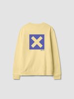 Poleron Unisex Nature Crew Amarillo Blue Banana