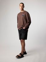 Poleron Unisex Classic Crew Café Blue Banana