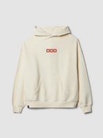 Poleron Unisex Native Hoodie Blanco Blue Banana