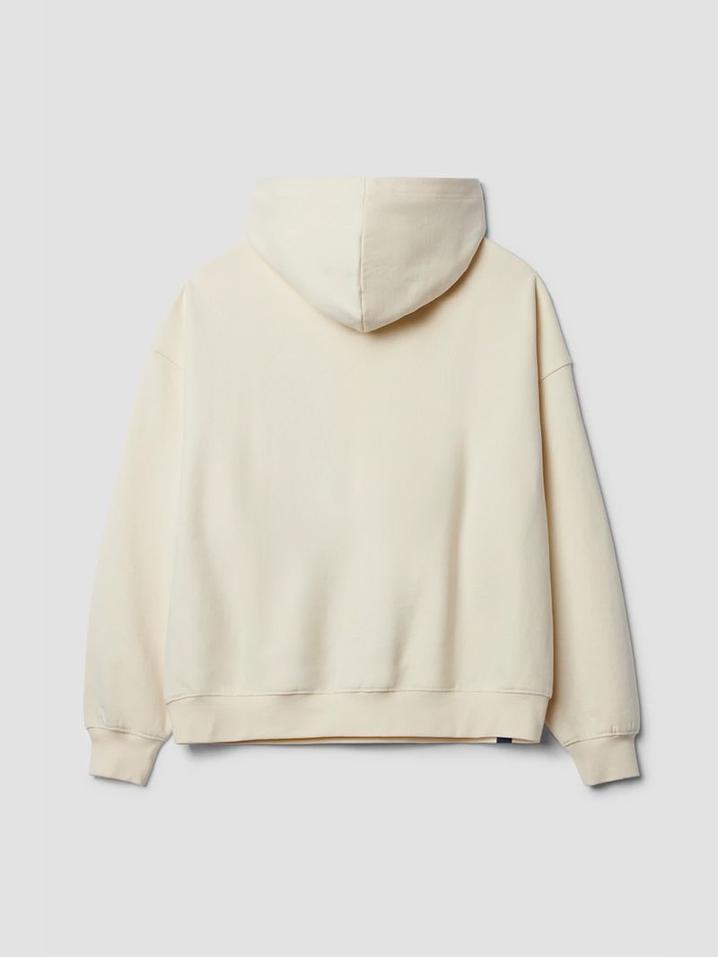 Poleron Unisex Native Hoodie Blanco Blue Banana