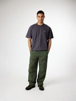 Polera M/C Unisex Patch Tee Negro Blue Banana