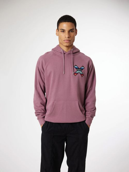 Poleron Unisex Classic Hoodie Rosado Blue Banana
