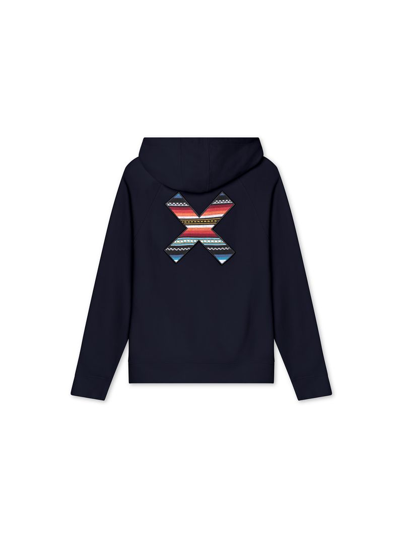 Poleron Unisex Classic Hoodie Azul Oscuro Blue Banana