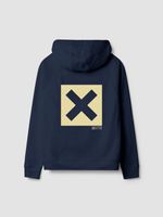 Poleron Unisex Nature Hoodie Azul Oscuro Blue Banana