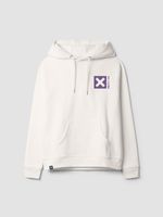 Poleron Unisex Nature Hoodie Blanco Blue Banana