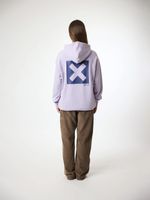 Poleron Unisex Nature Hoodie Lila Blue Banana