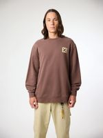 Poleron Unisex Nature Crew Café Blue Banana