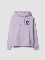 Poleron Unisex Nature Hoodie Lila Blue Banana