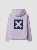 Poleron Unisex Nature Hoodie Lila Blue Banana