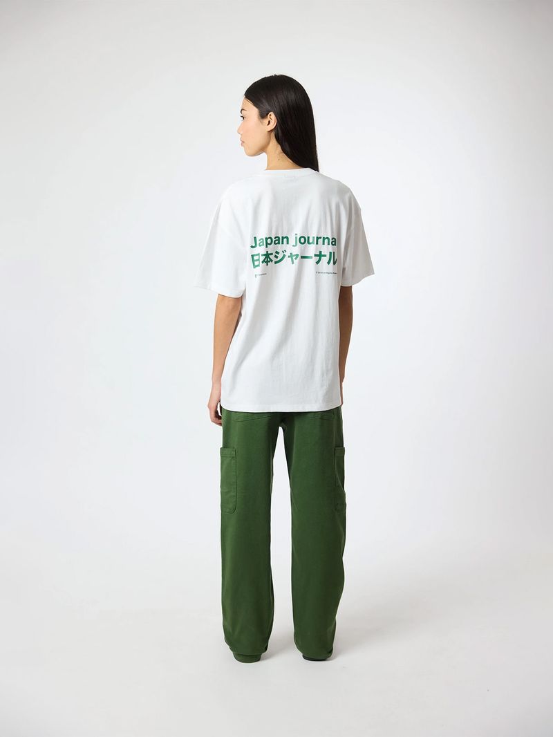 Polera M/C Unisex Ramen Tee Blanco Blue Banana