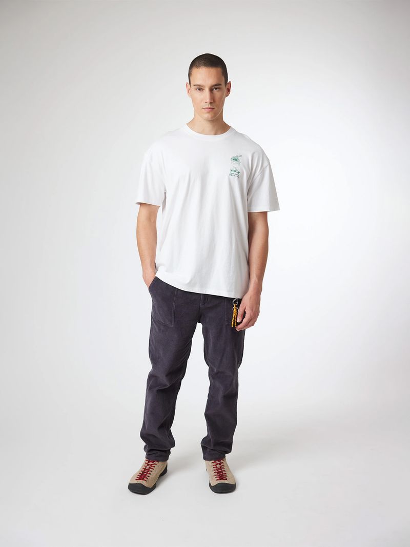 Polera M/C Unisex Ramen Tee Blanco Blue Banana