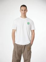 Polera M/C Unisex Ontake Tee Blanco Blue Banana