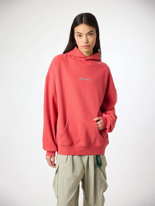 Poleron Unisex Karma Hoodie Rojo Blue Banana