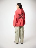 Poleron Unisex Karma Hoodie Rojo Blue Banana