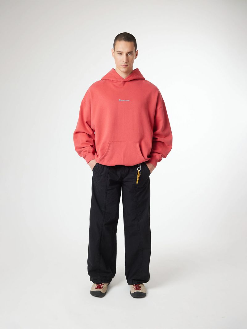 Poleron Unisex Karma Hoodie Rojo Blue Banana