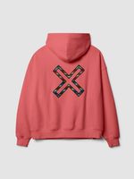 Poleron Unisex Karma Hoodie Rojo Blue Banana